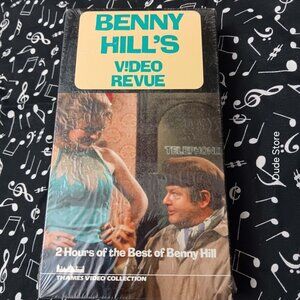 Benny Hill's Video Revue - 120 Minutes NR - Slip Case - NEW 1981 VHS